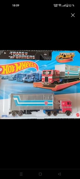 Hot Wheels Optimus Prime Camión
