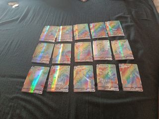 15 cartas Pokémon VMAX arcoíris