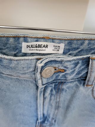 Ropa corta vaquera Inditex (pantalones y faldas), 
