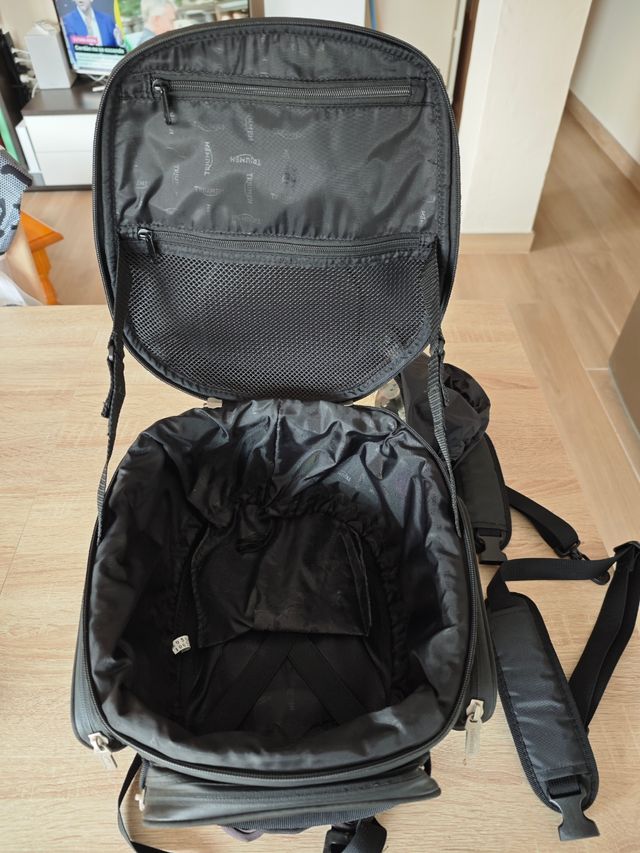 Bolsa depósito moto Triumph Tiger