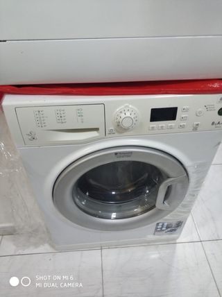 Lavadora Hotpoint 8kg A+