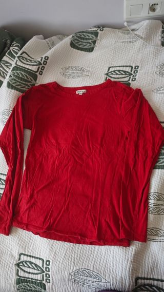 Camiseta roja manga larga Inside - M