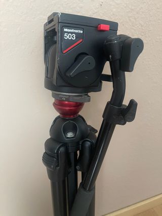 Trípode Manfrotto 755B + Cabezal 503