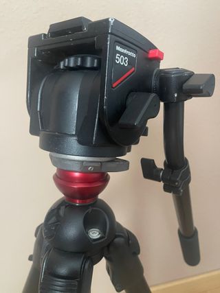 Trípode Manfrotto 755B + Cabezal 503