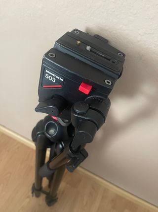 Trípode Manfrotto 755B + Cabezal 503