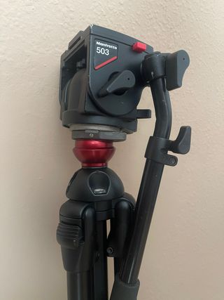 Trípode Manfrotto 755B + Cabezal 503