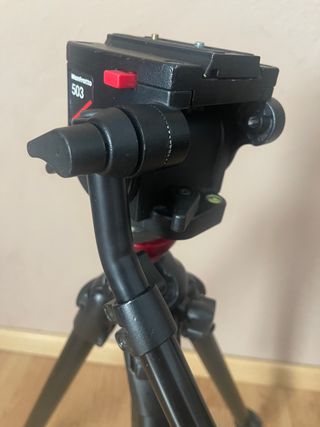 Trípode Manfrotto 755B + Cabezal 503