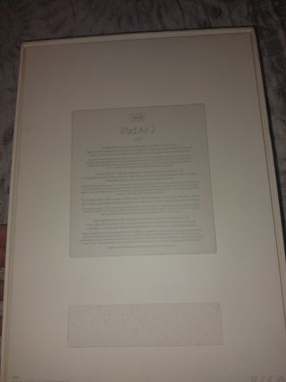 iPad Air - Caja