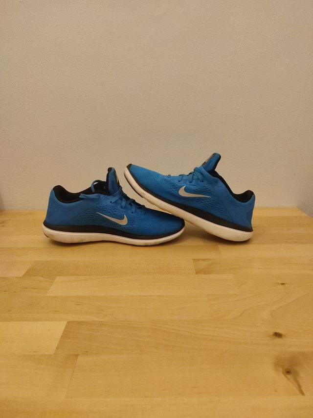 Zapatillas Nike azules running talla 38 bambas