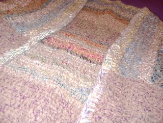 Cardigan lavorato a maglia multicolor