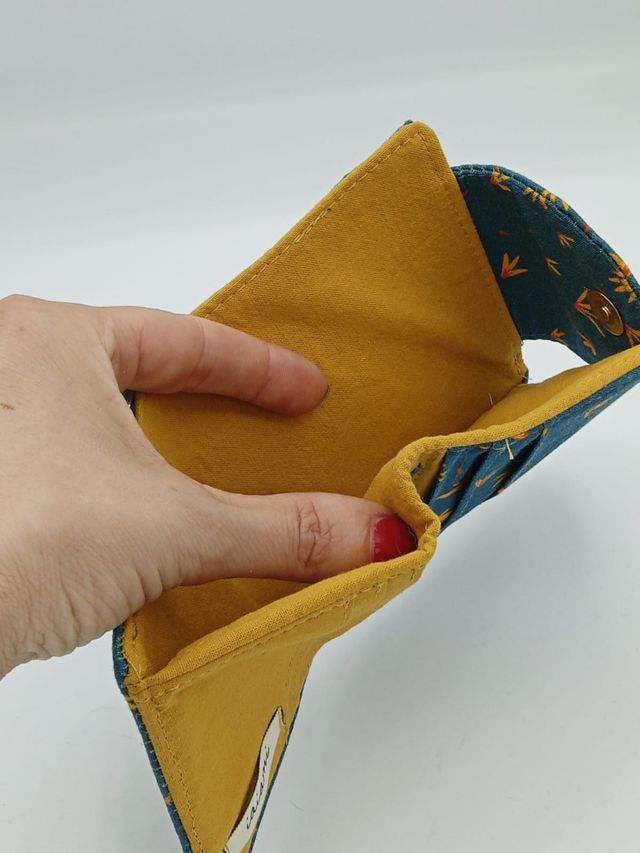 Portafoglio Iaiami - Arancio e Verde Acqua