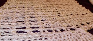 Top crochet bianco estivo