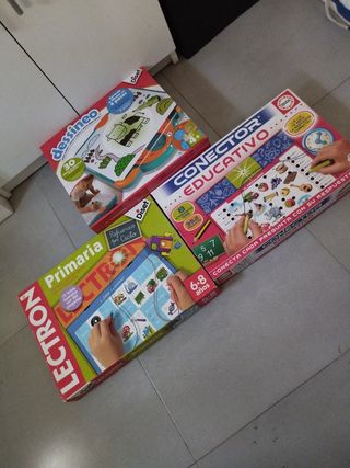 Juegos educativos Diset: Lector, Conector, Desineo
