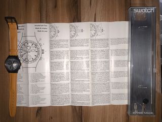 Swatch Sirio Chrono SCM101 - 37mm