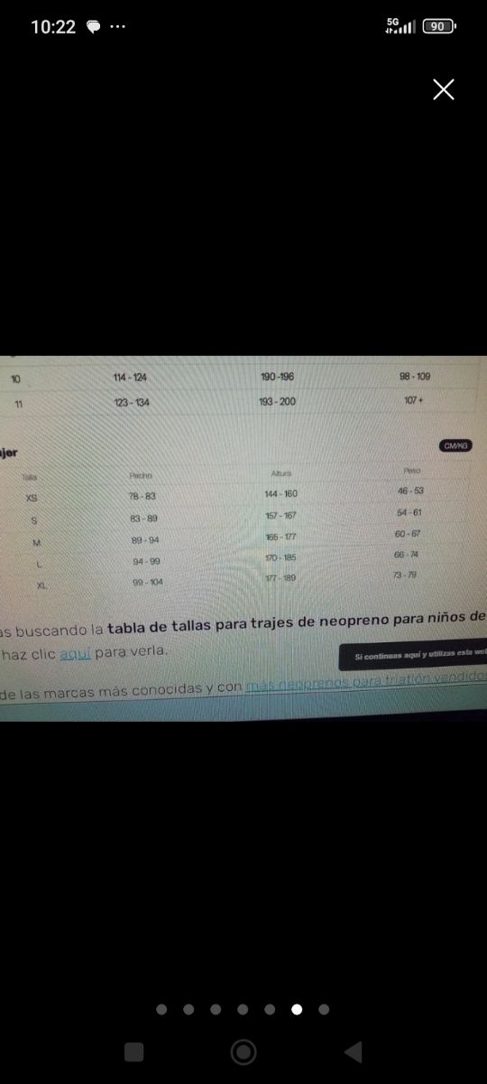 Traje Neopreno Orca Predator.
Talla XS