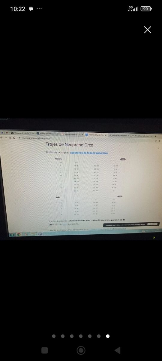 Traje Neopreno Orca Predator.
Talla XS