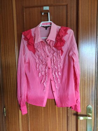 Blusa Carolina Morato o Rosa-Roja M