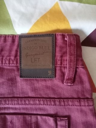 Bermudas rojas hombre 5 bolsillos