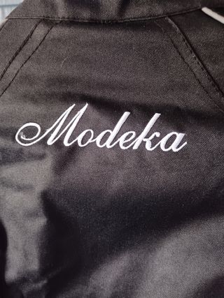Giubbino moto donna nero Modeka