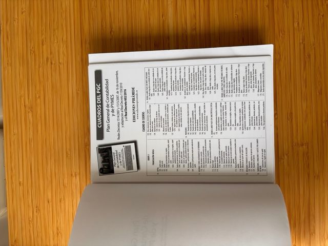 Plan General de Contabilidad y de PYMES