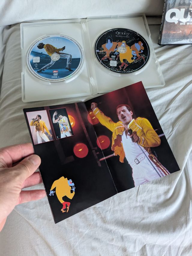 DVD Queen Wembley + We Will Rock You