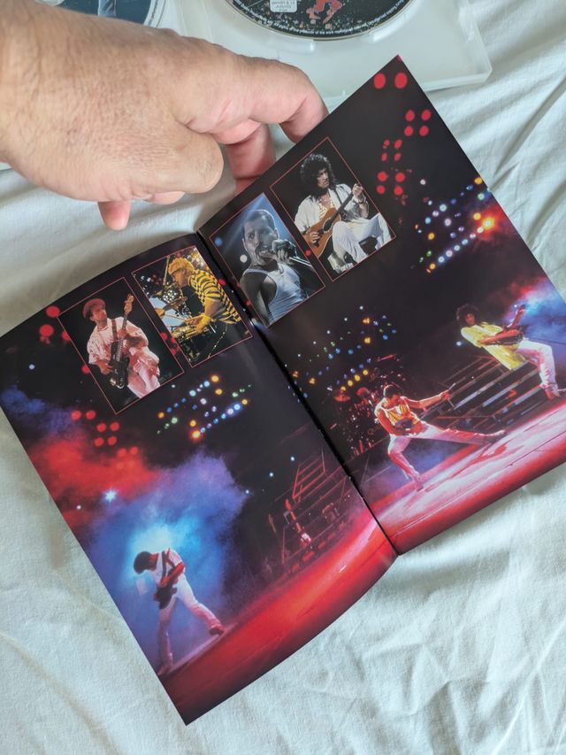 DVD Queen Wembley + We Will Rock You