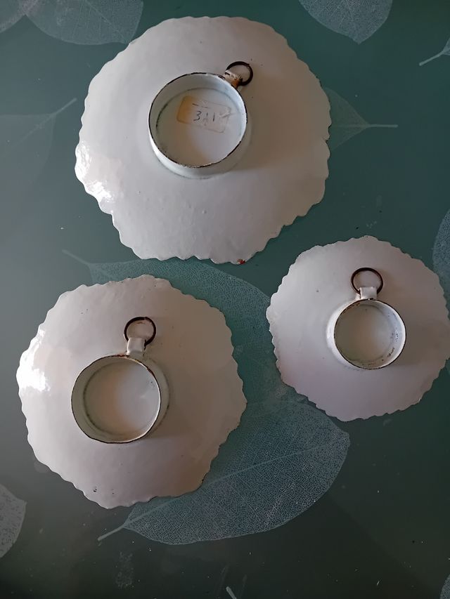 3 Piatti decorati persiani