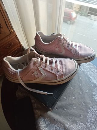 Converse rosas - bambas niña