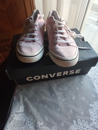 Converse rosas - bambas niña