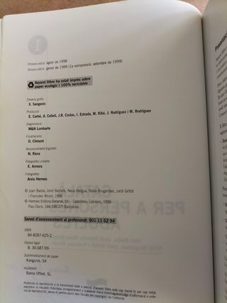 Llibre Català per a persones adultes 1