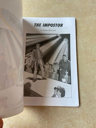 Libro juvenil The Impostor