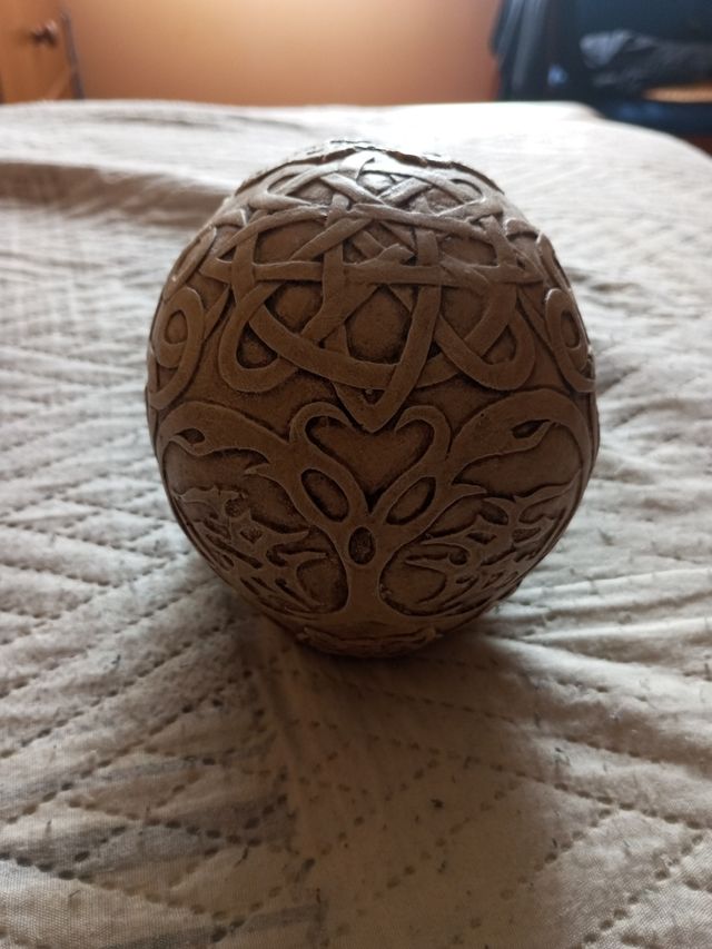 Calavera celta decorativa