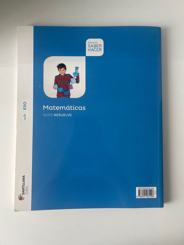 MATEMATICAS SERIE RESUELVE 1 ESO SABER HACER