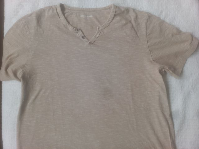Camiseta beige Jack & Jones