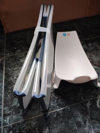 Bañera bebé plegable + asiento