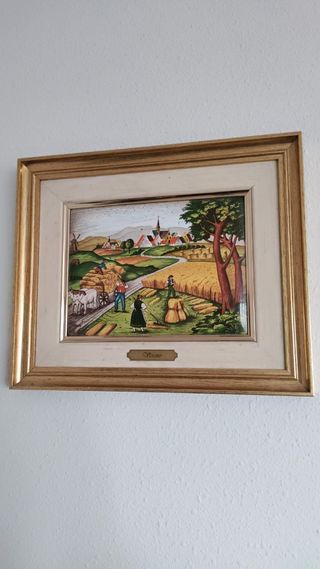 4 Cuadros Vintage - Paisajes