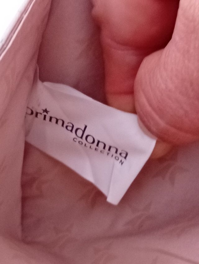 Bolso Primadonna Plata Brillante