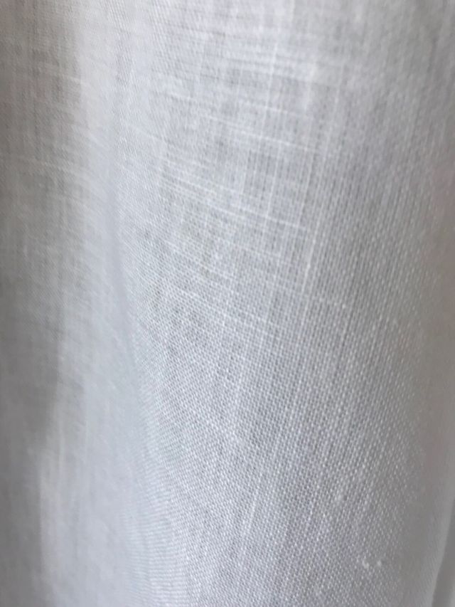 Camicia Blu Studio lino bianca