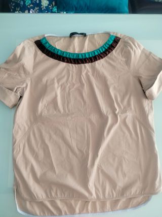Blusa Zara beige - Talla L