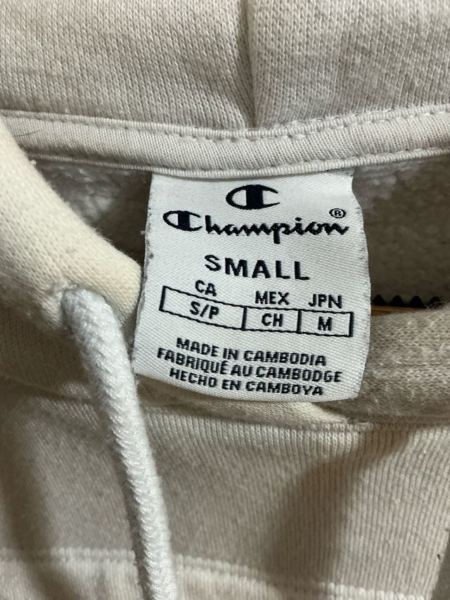 Sudadera Champion S - Bicolor. SE HA USADO MUY POC