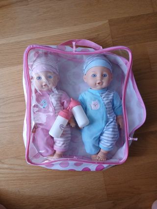 2 Muñecos bebé Aimantine