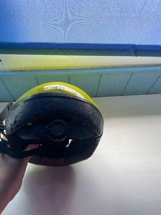 Casco bici niño amarillo