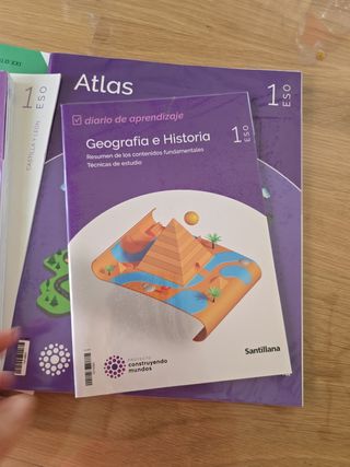 GEOGRAFIA E HISTORIA 1 ESO CONSTRUYENDO MUNDOS