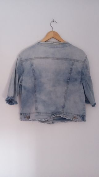 Chaqueta vaquera cropped