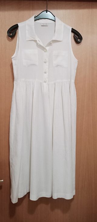 Abito bianco Monnalisa bimba misura 156/13