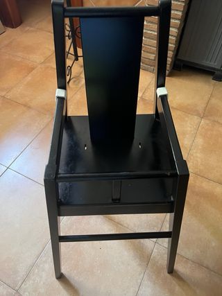Trona madera bebé
