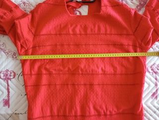 Vestido naranja mujer