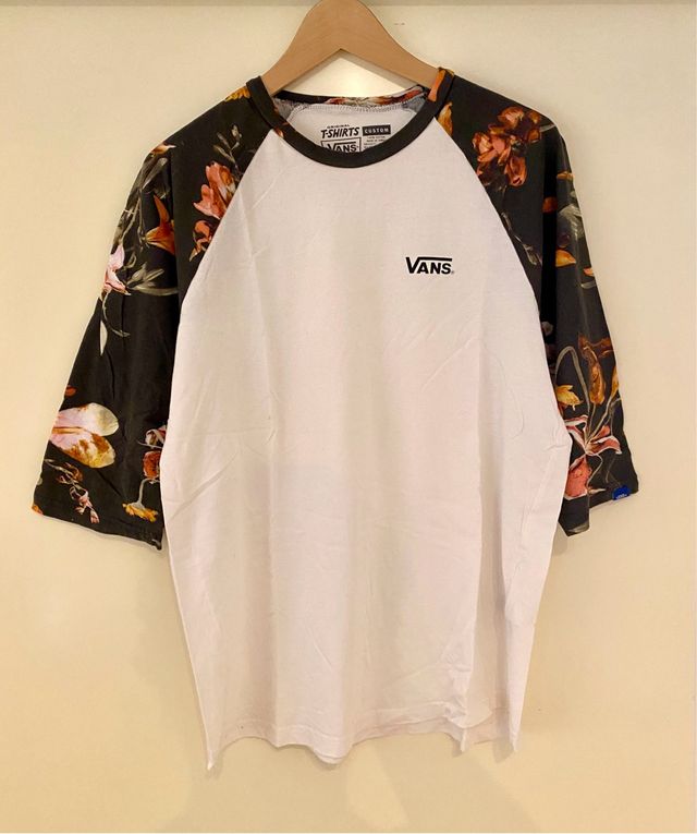 Camiseta Vans floral - Talla L