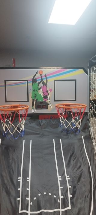 Canestro da basket doppio