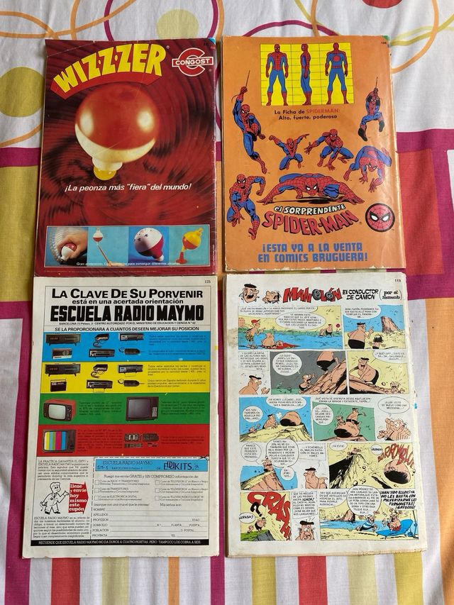 4 Comics Super Mortadelo Editorial Bruguera